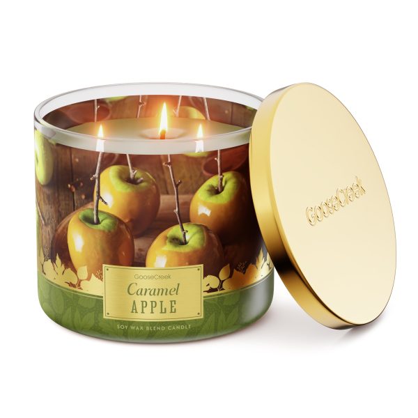 Caramel Apple 3-Wick Candle - 图片 2