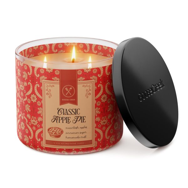 Classic Apple Pie 3-Wick Candle - 图片 2