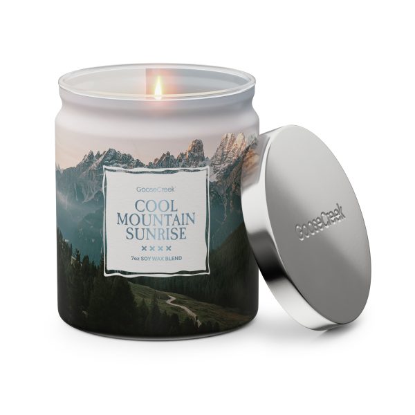 Cool Mountain Sunrise 7oz Single Wick Candle - 图片 2