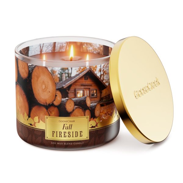 Fall Fireside Cuddle 3-Wick Candle - 图片 2
