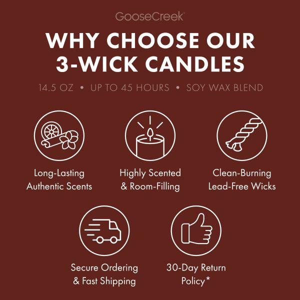 Fall Fireside Cuddle 3-Wick Candle - 图片 4