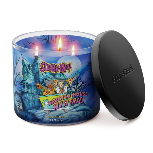 Haunted House Mysteries 3-Wick Scooby-Doo Candle - 图片 2