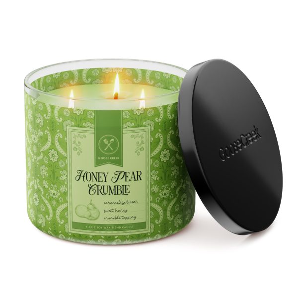 Honey Pear Crumble 3-Wick Candle - 图片 2