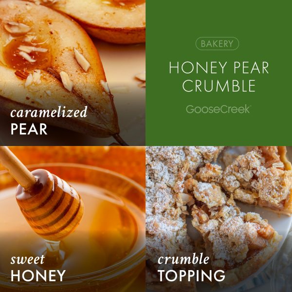 Honey Pear Crumble 3-Wick Candle - 图片 3