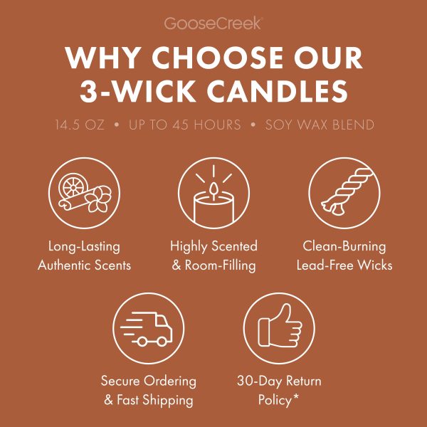 Jack-O-Lantern Large 3-Wick Candle - 图片 4