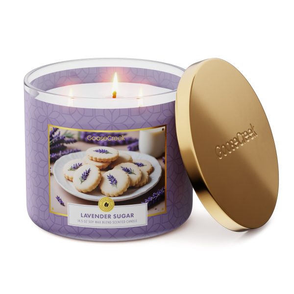 Lavender Sugar 3-Wick Candle - 图片 2