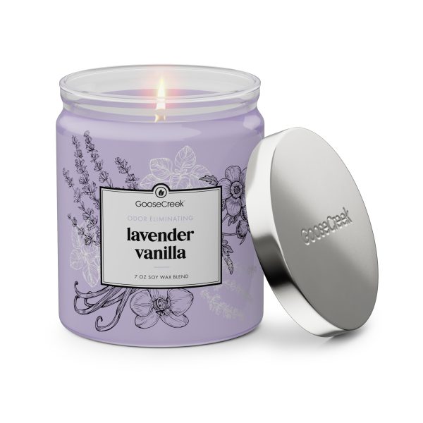 Odor Eliminating Lavender Vanilla 7oz Single Wick Candle - 图片 2