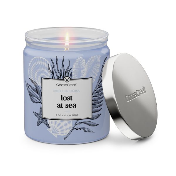 Odor Eliminating Lost at Sea 7oz Single Wick Candle - 图片 2