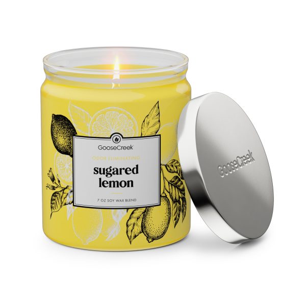 Odor Eliminating Sugared Lemon 7oz Single Wick Candle - 图片 2