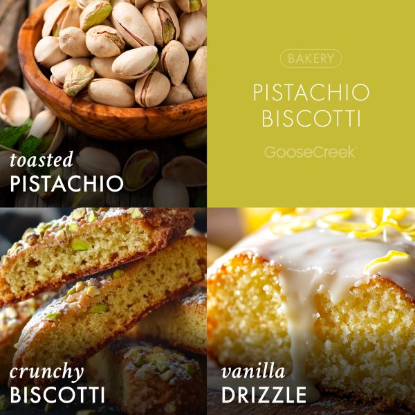 Pistachio Biscotti 3-Wick Candle - 图片 3