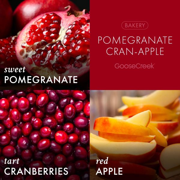 Pomegranate Cran-Apple 3-Wick Candle - 图片 3