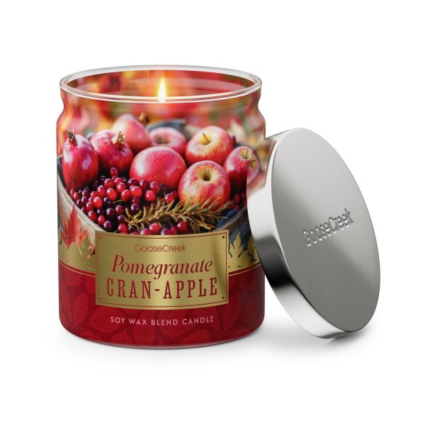 Pomegranate Cran-Apple 7oz Single Wick Candle - 图片 2