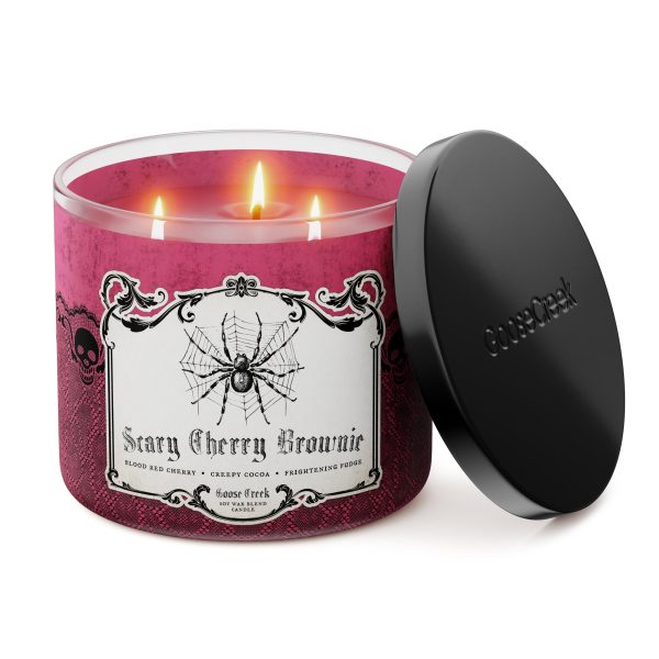 Scary Cherry Brownie Large 3-Wick Candle - 图片 2