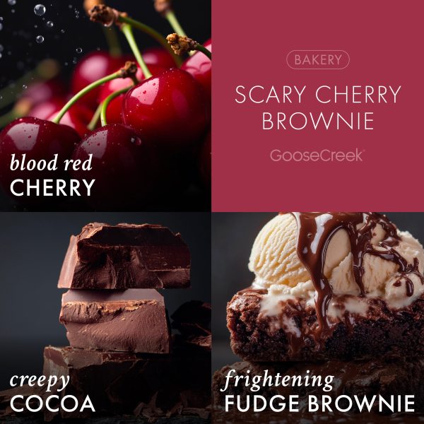 Scary Cherry Brownie Large 3-Wick Candle - 图片 3