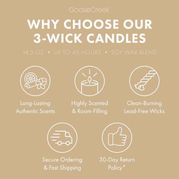 Windblown Wildflowers 3-Wick Candle - 图片 4